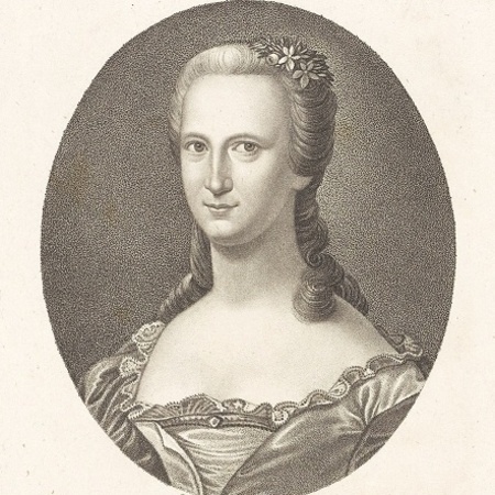 Meta Moller-Klopstock, Friedrich Fleischmann nach einem Entwurf von Siegfried Detlev Bendixen, um 1800