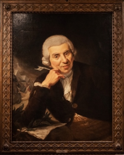 Johann Wilhelm Ludwig Gleim, painted by Johann Heinrich Ramberg, 1789