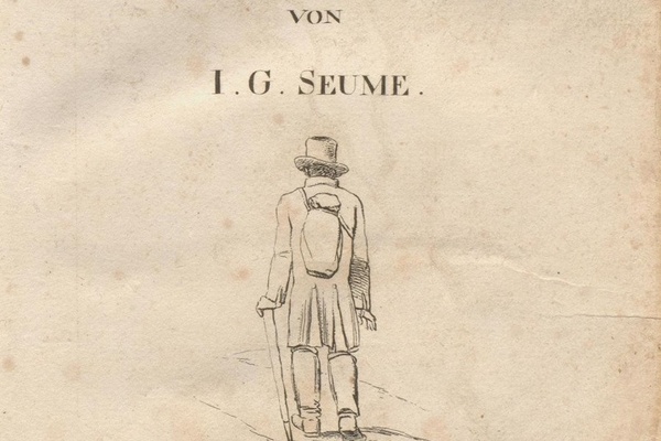 Titelblatt Spaziergang nach Syrakus