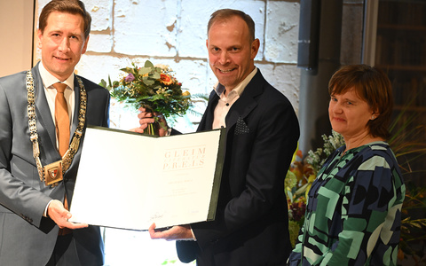 Gleim-Literaturpreis 2025 für Michael Maul; Foto: Wegener, Stadt Halberstadt