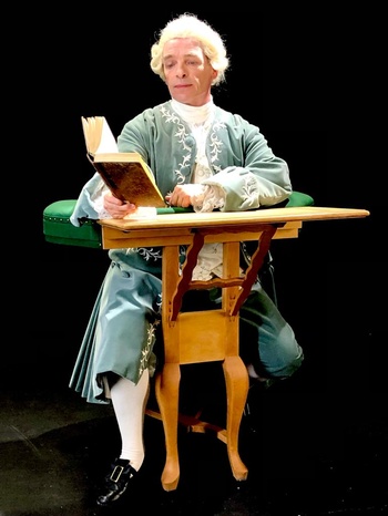 Andre Eisermann als Johann Wilhelm Ludwig Gleim