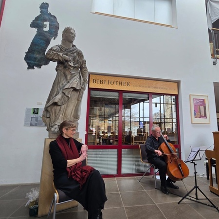 Sonntagsmatinee im Gleimhaus_Jens Herrmann und Ute Pott Sonntagsmatinee im Gleimhaus_Jens Herrmann und Ute Pott