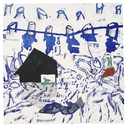 Gleims Hüttchen, Collage von Olaf Wegewitz, 2025