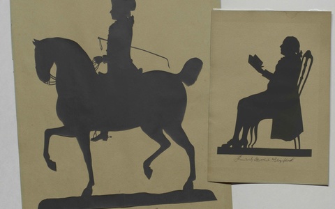 Silhouetten von Klopstock, Foto: Gleimhaus