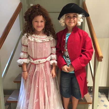 verkleidete Kinder im Gleimhaus_Frau Schroth-Sellmann verkleidete Kinder im Gleimhaus_Frau Schroth-Sellmann