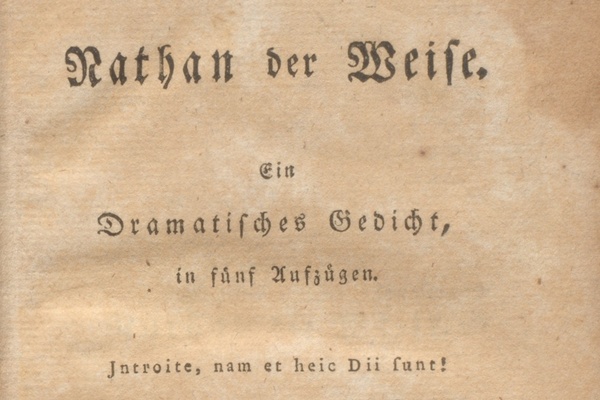 Ausschnitt vom  Titelbild „Nathan der Weise“ (Gleimhaus)