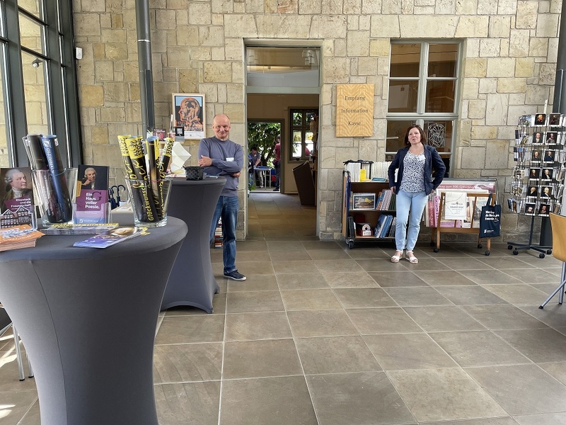 Team Gleimhaus im Foyer