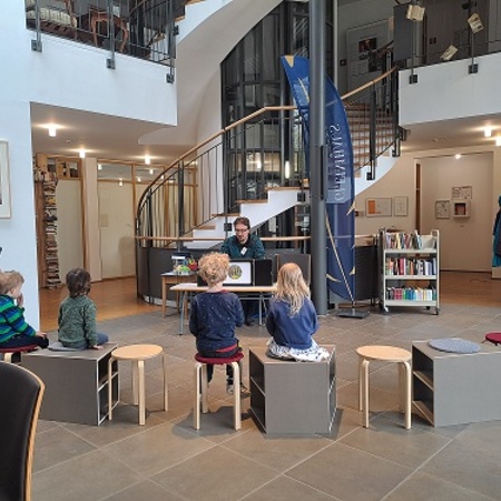 Museumskinder bei Gleim_Foto: Gleimhaus