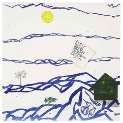 Gleims Hüttchen, Collage von Olaf Wegewitz, 2025