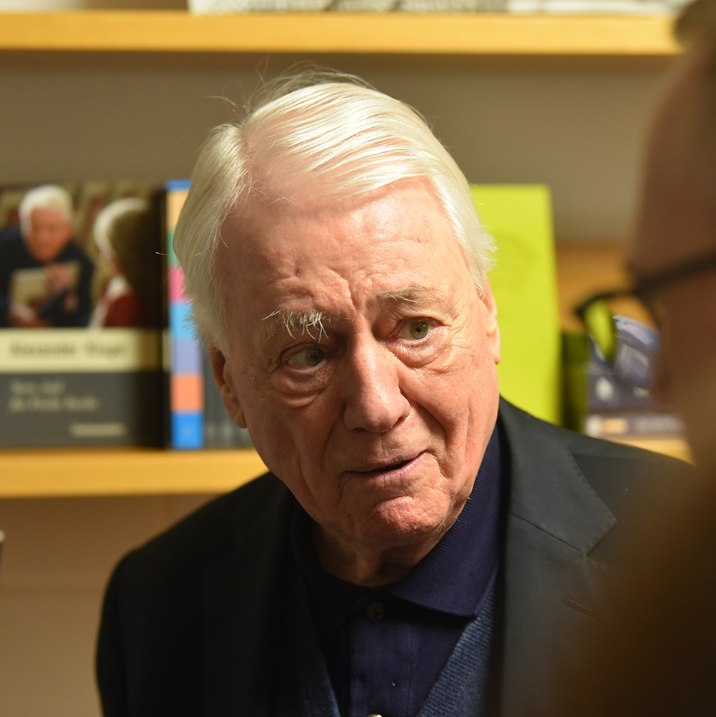 Alexander Kluge im Gleimhaus, Foto: Stadt Halberstadt 2024