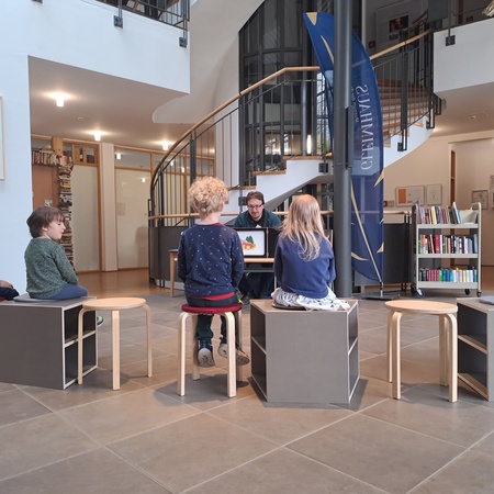 Museumskinder im Gleimhaus Museumskinder im Gleimhaus