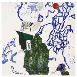 Gleims Hüttchen, Collage von Olaf Wegewitz, 2025