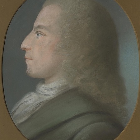 Johannes Falk, gemalt vielleicht von Johann Christoph Philipp Gutbier, um 1795, Gleimhaus