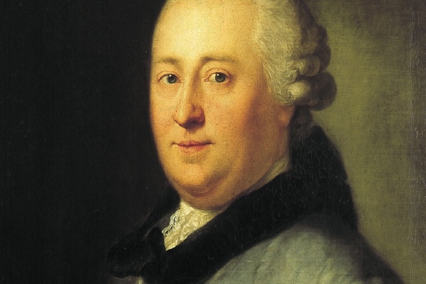 Christian Felix Weiße, gemalt von Anton Graff um 1769 (Gleimhaus Halberstadt, Dauerleihgabe des Landes Sachsen-Anhalt)